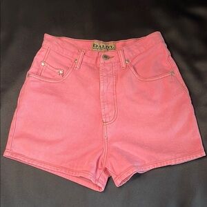 Vintage 90s b.u.m equipment high waisted shorts